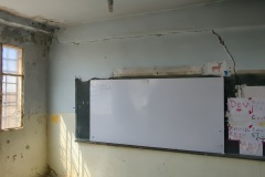 Klassenräume vor der Renovierung