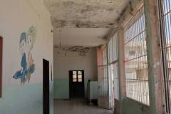 Schäden durch das undichte Dach im Flurbereich