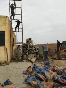 Reparatur des Daches
